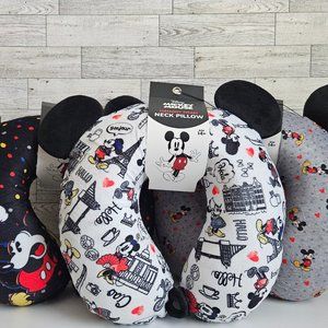 NEW Mickey Mouse Memory Foam Neck Pillow with ears!